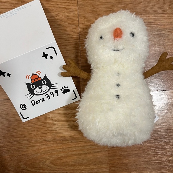 ✨ Jellycat Authentic Little Snowman  – New – Christmas Gift🎄 - Picture 3 of 5